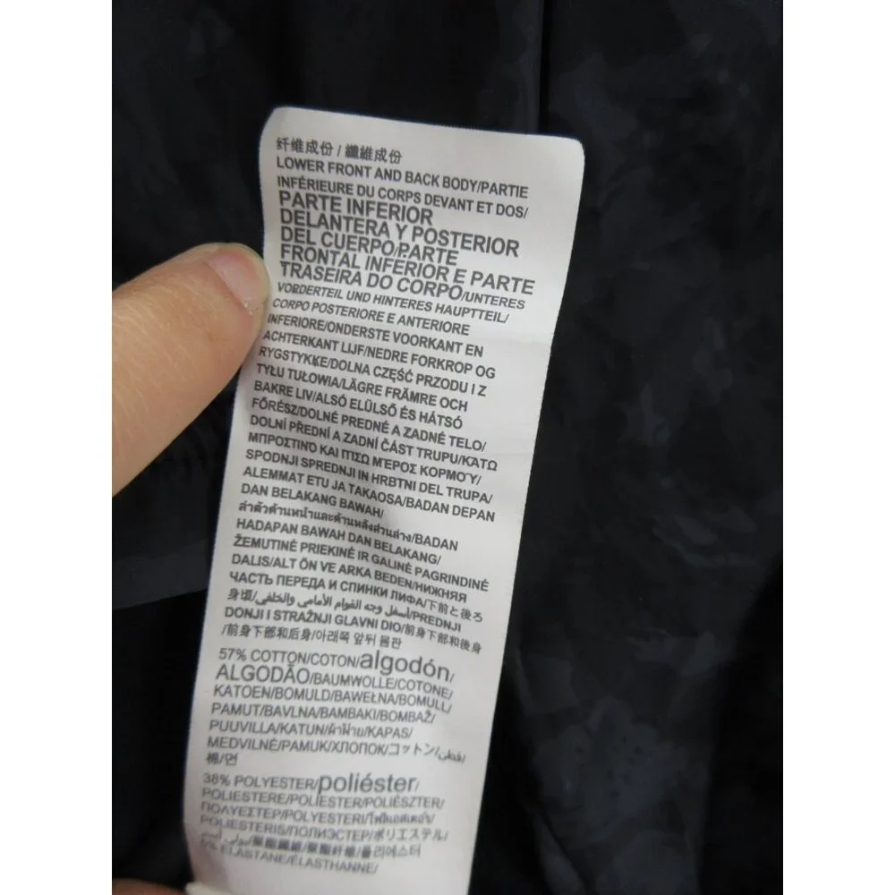 Under Armour Jacket Medium Sportstyle Wind Anorak 1/4 Zip Camo Fiited *